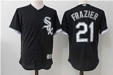 Chicago White Sox #21 Todd Frazier Black 2017 Spring Training New Cool Base Stitched Jersey,baseball caps,new era cap wholesale,wholesale hats